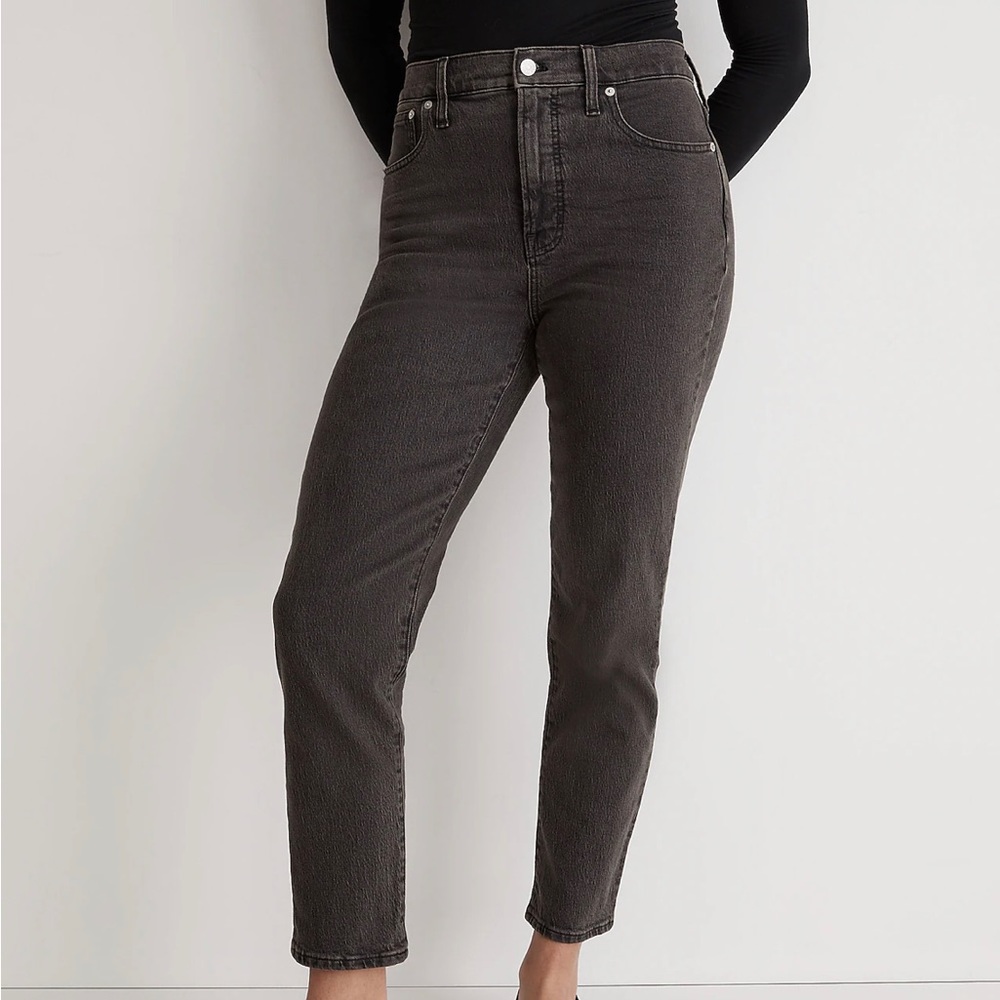 Madewell perfect vintage jean in black wash